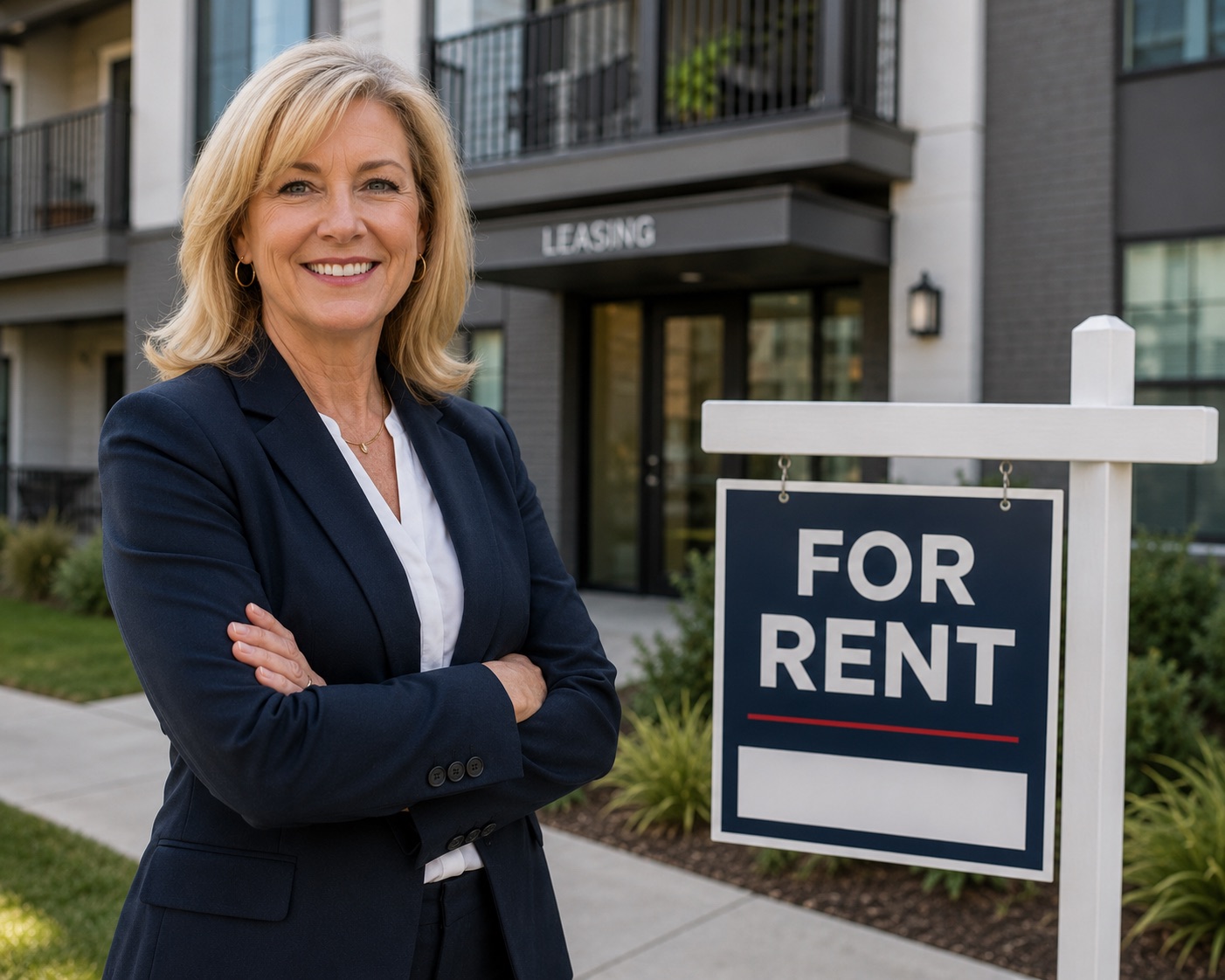 Real estate / property management illustration